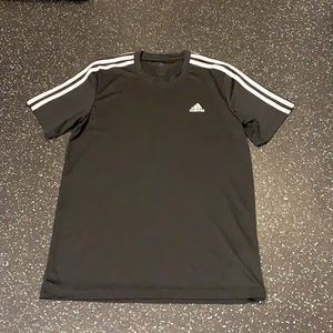 Adidas Climalite Black Athletic Tee